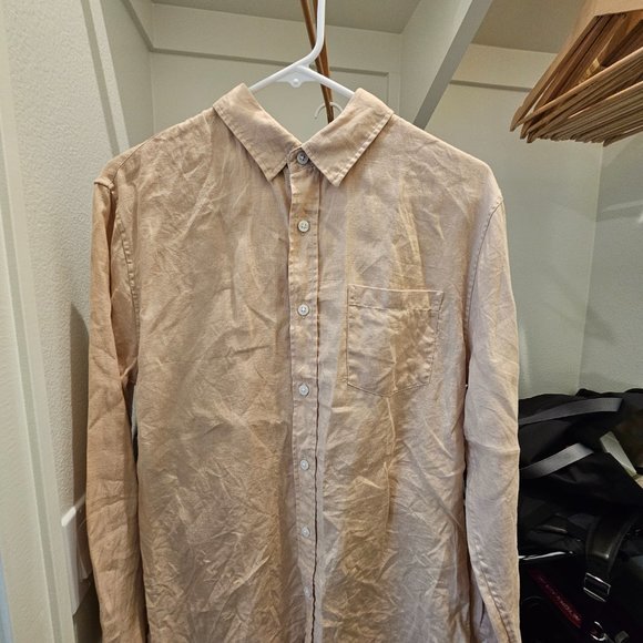 Vince Classic Fit Linen Button Up Shirts Bundle (x2) - Picture 4 of 16